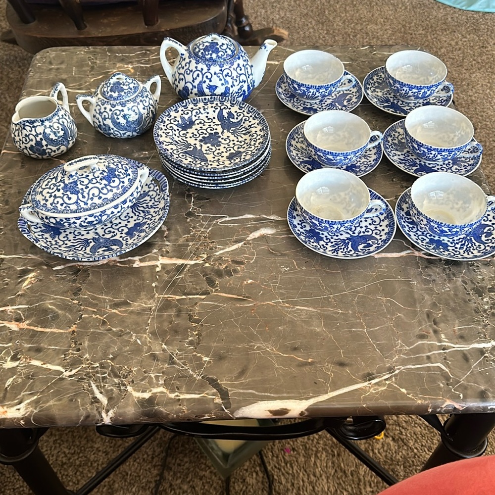 RARE Pre WWII Phoenix Japan Tea 23 piece set. ☕️🫖